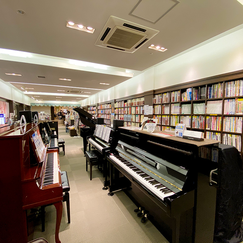 スガナミ楽器 経堂店 グランドピアノサロン